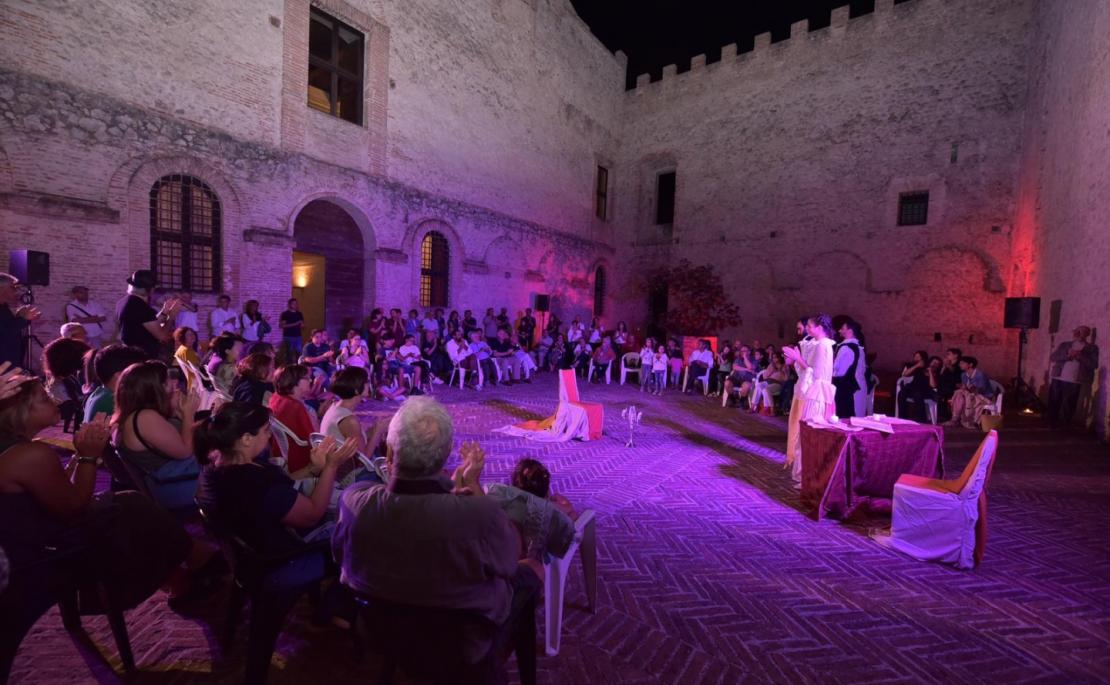 La meraviglia del teatro  al Castello di Rocca Sinibalda