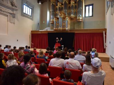 Lo spettacolo del Teatro Potlach all'ex chiesa San Giorgio