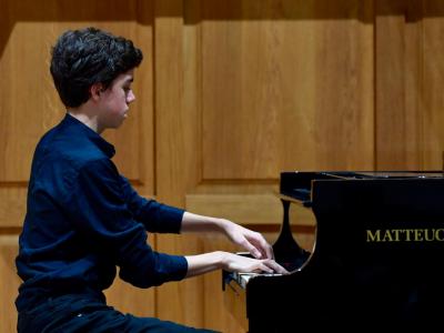 Dario Rossignol al pianoforte